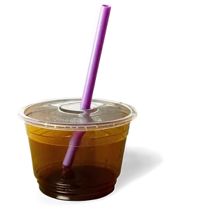 Plastic Cup With Straw Png Scw PNG image