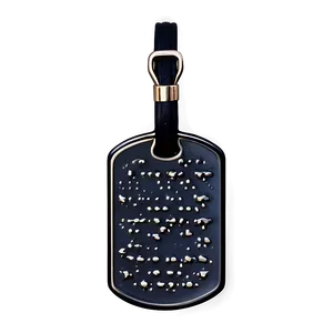 Plastic Dog Tag PNG 48