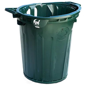 Plastic Garbage Bin PNG 05042024