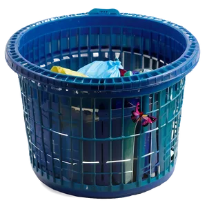 Plastic Garbage Bin PNG 05042024