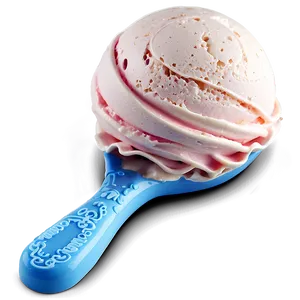 Plastic Ice Cream Scoop Png 06122024 PNG image