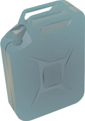 Plastic Jerry Can3 D Render PNG image