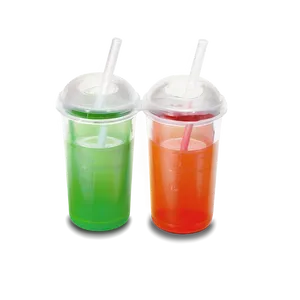 Plastic Juice Cup PNG 80