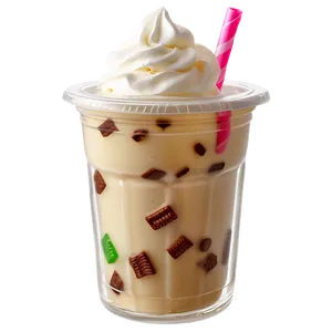 Plastic Milkshake Cup PNG Gts