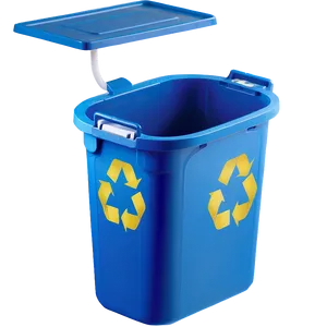 Plastic Recycling Bin Png 06212024 PNG image