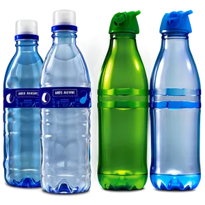 Plastic Water Bottle Png Pvk96 PNG image