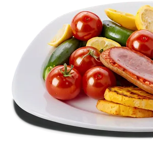 Plate Of Food D PNG image