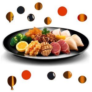Plate Of Food In Buffet PNG Woj7 PNG