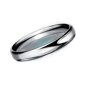 Platinum Ring PNG Kkr61