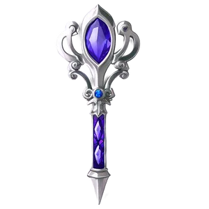 Platinum Scepter PNG 06282024