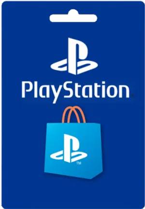 Play Station Logo Shopping Bag PNG image