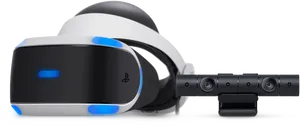 Play Station V R Headsetand Camera PNG image