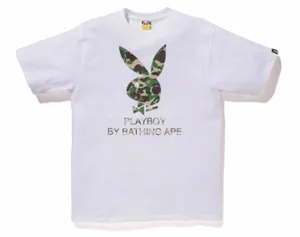 Playboy Bathing Ape Collaboration Tshirt PNG image