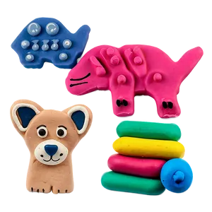 Playdough Animal Creations PNG 30