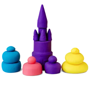 Playdough Castle Building Kit PNG 46