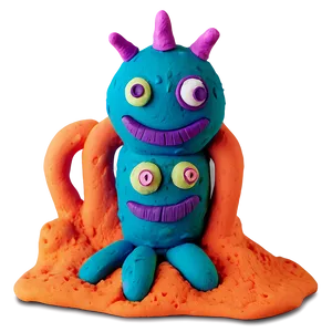 Playdough Monster Creations PNG Hjx