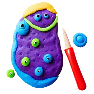 Playdough Monster Creations PNG Hqb67 PNG