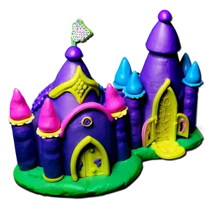 Playdough Princess Palace PNG Bcw PNG