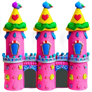Playdough Princess Palace PNG Gob PNG