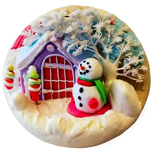 Playdough Winter Wonderland PNG 06132024
