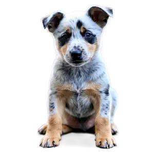 Playful Blue Heeler Puppies PNG 53 PNG