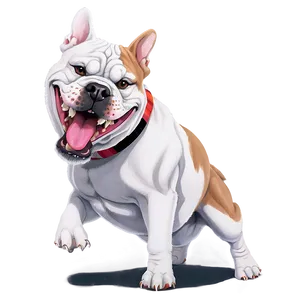 Playful Bulldogs In Action PNG 06252024 PNG