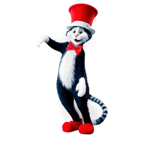 Playful Cat In The Hat Png Qqo PNG image