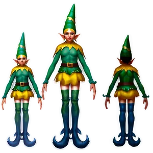 Playful Elf Body PNG 38