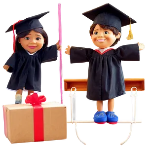 Playful Kindergarten Graduation Puppets Png 99 PNG image