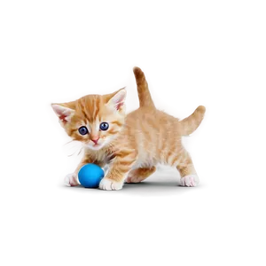 Playful Kitten PNG 46