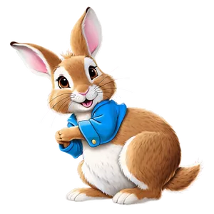 Playful Peter Rabbit Scene PNG Oah96 PNG