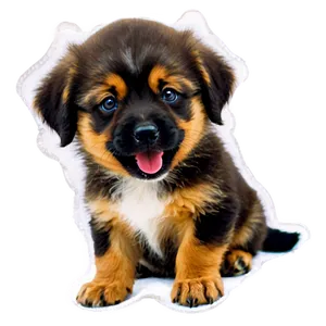 Playful Puppy PNG 05062024