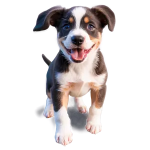 Playful Puppy PNG 05062024