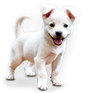 Playful Puppy PNG 80