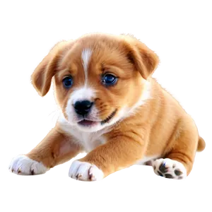 Playful Puppy PNG Dvl