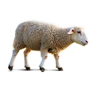 Playful Sheep PNG 84