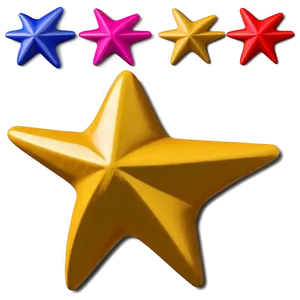 Playful Star Icon Png Cnj89 PNG image