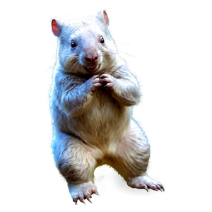 Playful Wombat PNG 06252024 PNG