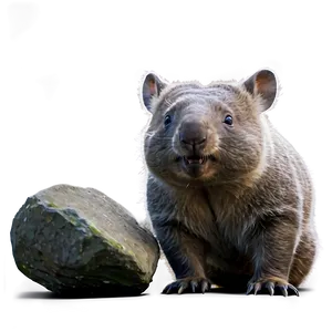 Playful Wombat Png Xtq PNG image