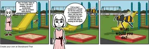 Playground Dilemma Comic Strip