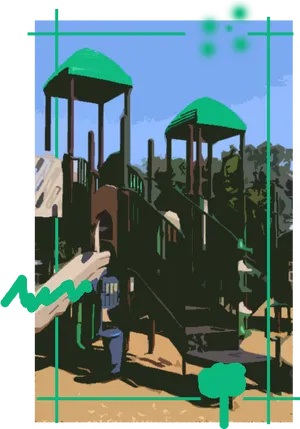 Playground Structure Artistic Render