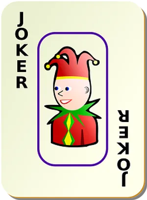 Playing Card Joker Illustration