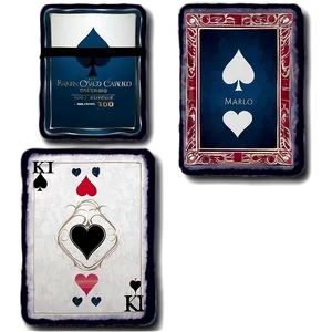 Playing Card Wedding Favor Png 05252024 PNG image