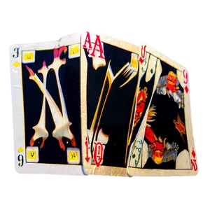 Playing Cards Acesand Nine PNG image