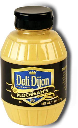 Plochmans Deli Dijon Mustard Bottle