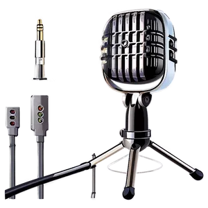 Plug And Play Podcasting Microphone PNG Btq PNG