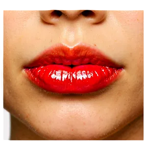 Plump Glossy Lips PNG Kxp19