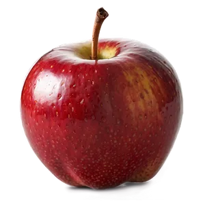 Plump Red Apple PNG Fla38 PNG
