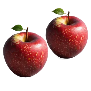 Plump Red Apple PNG Yoj14 PNG