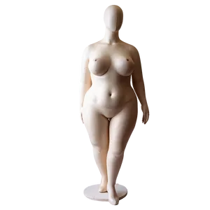 Plus Size Mannequin PNG Hna71 PNG